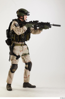  Photos Reece Bates Army Navy Seals Operator - Poses aiming a gun standing whole body 0006.jpg